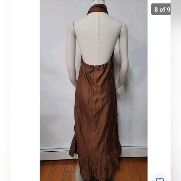 Anthropologie Flounced Maxi Dress Size 18 - Picture 7 of 8